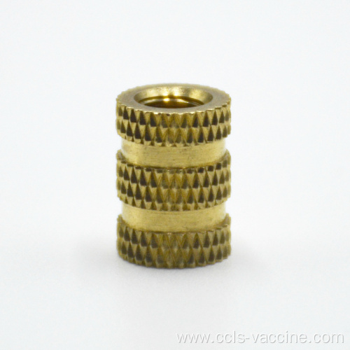 OEM Threaded Knurled Brass Insert Nut